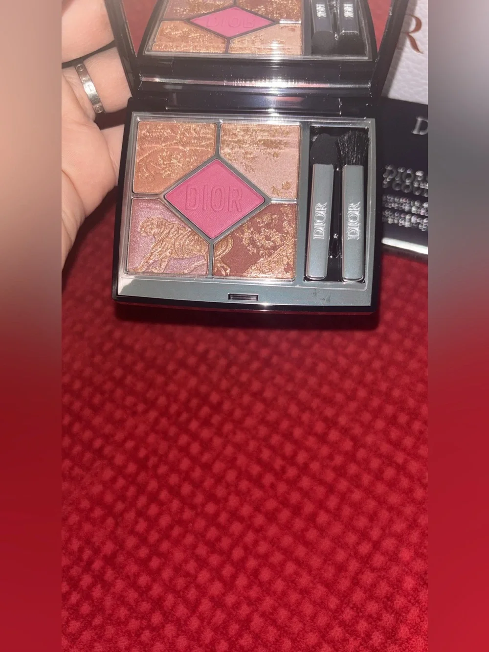 Dior Diorshow 5 Couleurs Eyeshadow Palette — Pink and Gold Tones Limited Edition